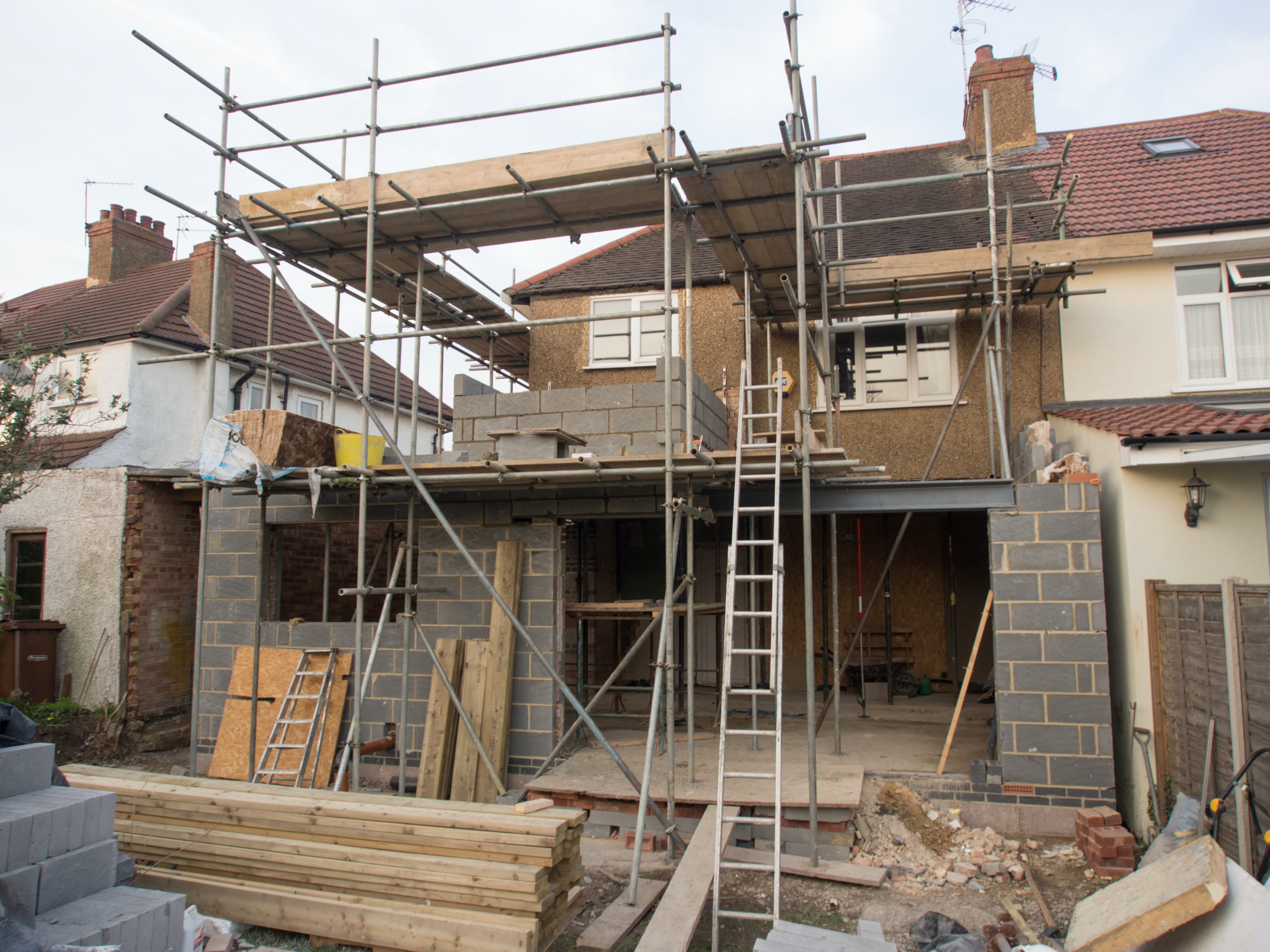Building Scaffolding Image